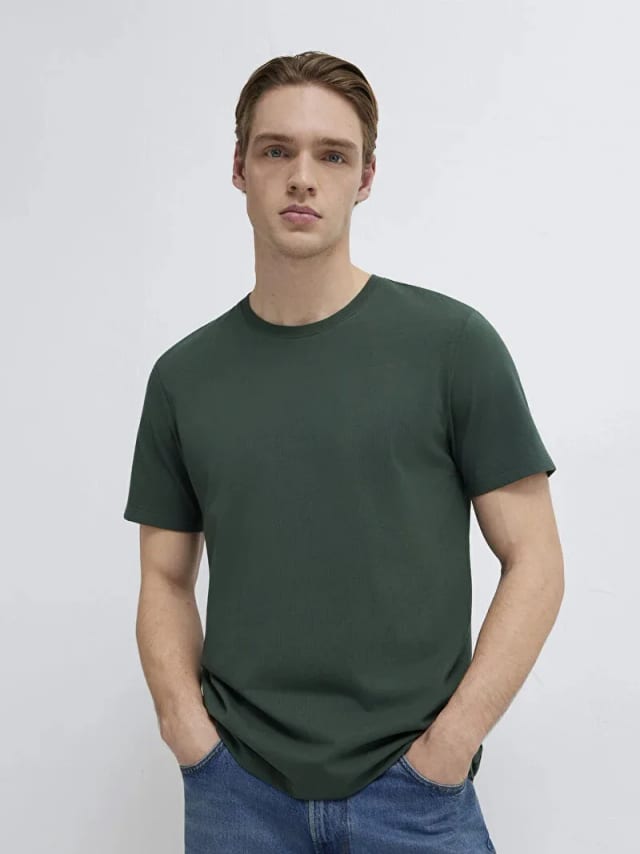 Yeşil Basic Tişört